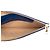 Clutch Gucci Blue GG Supreme e pelle di vitello con G intrecciate traforate - vista 4