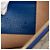 Clutch Gucci Blue GG Supreme e pelle di vitello con G intrecciate traforate - vista 5