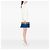 Clutch Gucci Blue GG Supreme e pelle di vitello con G intrecciate traforate - vista 6