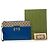 Clutch Gucci Blue GG Supreme e pelle di vitello con G intrecciate traforate - vista 7