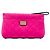 Clutch Louis Vuitton in neoprene scuba rosa con monogramma embossed