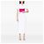 Clutch Louis Vuitton in neoprene scuba rosa con monogramma embossed - vista 6