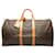 Louis Vuitton Brown Monogram Keepall 55 Marrone