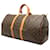 Louis Vuitton Brown Monogram Keepall 55 Marrone - vista 2