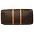 Louis Vuitton Brown Monogram Keepall 55 Marrone - vista 3