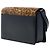 Borsa Bellechasse Saint Laurent in pelle di vitello nera e camoscio leopardato Medium - vista 2