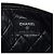 Clutch Chanel Black Medium Quilted Patent O Case Nero - vista 5