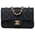 Chanel Blue Mini Rectangular Quilted Denim Flap Blu scuro