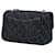 Chanel Blue Mini Rectangular Quilted Denim Flap Blu scuro - vista 2