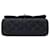 Chanel Blue Mini Rectangular Quilted Denim Flap Blu scuro - vista 3