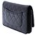 Portafoglio Chanel Black CC Quilted Patent Wallet On Chain Nero - vista 2