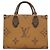Borsa Louis Vuitton Monogram Giant Reverse OnTheGo PM Marrone - vista 10