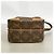Borsa a tracolla Louis Vuitton Monogram Amazon Marrone - vista 3
