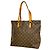 Borsa Cabas Mezzo Monogram Louis Vuitton Marrone