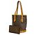 Louis Vuitton Monogram Bucket PM Tote Bag Braun