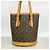 Louis Vuitton Monogram Bucket PM Tote Bag Braun - Ansicht 11