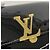 Borsa a tracolla Louis Vuitton Pochette Louise PM Black Nero - vista 7
