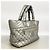 Chanel Coco Cocoon Tote Bag Grau Braun - Ansicht 2