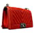 Borsa a tracolla Chanel Boy Rosso - vista 2