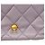 Borsa a tracolla con catena Chanel Matelassé Porpora - vista 10