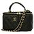 Vanity Borsa a tracolla Chanel Matelassé con catena Nero
