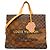 Louis Vuitton Monogram Landscape Shopper Tote MM Marrone