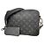 Borsa a tracolla Trio Monogram Eclipse Reverse Louis Vuitton Marrone Nero