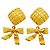 Orecchini a clip Chanel placcati oro D'oro