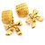 Orecchini a clip Chanel placcati oro D'oro - vista 2