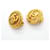 Orecchini a clip Chanel Gold D'oro - vista 2