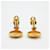 Orecchini a clip Chanel Gold D'oro - vista 6