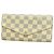 Sarah Louis Vuitton Damier Azur Langbeutel Weiß