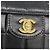 Timeless Borsa a tracolla con catena Chanel Chocolate Bar Nero - vista 10