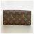 Louis Vuitton Monogram Portefeuille Sarah Long Wallet M60531 Marrone - vista 12