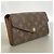 Louis Vuitton Monogram Portefeuille Sarah Long Wallet M60531 Marrone - vista 2