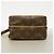 Borsa a tracolla Louis Vuitton Monogram Amazon Marrone - vista 3