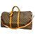 Louis Vuitton Monogram Keepall Bandoulière 60 Marrone