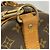 Louis Vuitton Monogram Keepall Bandoulière 60 Marrone - vista 12