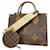 Borsa Louis Vuitton Monogram Giant Reverse OnTheGo PM Marrone