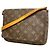 Borsa a tracolla Louis Vuitton Monogram Musette Tango Marrone