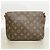 Borsa a tracolla Louis Vuitton Monogram Musette Tango Marrone - vista 10