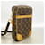 Bolso de hombro Louis Vuitton Monogram Danube Castaño - vista 2