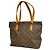 Borsa Cabas Piano Monogram Louis Vuitton Marrone
