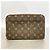 Borsa a pochette Louis Vuitton Monogram Orsay Marrone - vista 10
