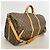 Louis Vuitton Boston Monogram Keepall Bandoulière 60 Marrone - vista 2