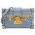 Borsa a tracolla Louis Vuitton Petite Malle Blu