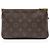 Louis Vuitton Giant Monogram Canvas Double Zip Pochette - VENTA FINAL Castaño - vista 3