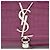 Borsa a spalla Small Kate Tassel in pelle effetto coccodrillo con monogramma Saint Laurent Porpora - vista 10