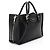 Tote Balenciaga Papier A6 Zip Around in pelle di vitello - vista 2