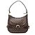 Borsa a tracolla Louis Vuitton Damier Ebene Highbury Marrone